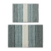 LunaLulinlk 15 Piece Shower Curtain Set, Blue/Multi - 3 of 4