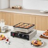VEVOR Dutch Pancake Maker, 9PCS 76mm Diameter Dorayaki Baker Machine, 850W Commercial Electric Poffertjes Grill, Non-stick Stainless Steel - 2 of 4