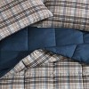 Eddie Bauer Rugged Plaid Comforter Set Brown - image 2 of 4