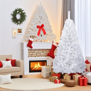 Resenkos 5 Feet White Christmas Tree - 1 of 4