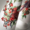 15"H & 12.5"H Sullivans Christmas Cardinal Cone Tree Set of 2  Multicolor - 2 of 4