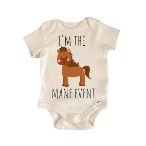 Horse Equestrian Newborn Baby Onesie® Bodysuit GS1 - 1 of 4