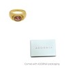 Adornia 14k Gold Plated Pink Crystal Ring - 2 of 4