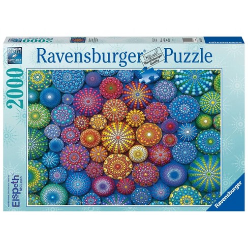 Ravensburger Radiating Rainbow Mandalas Jigsaw Puzzle - 2000pc