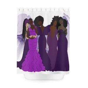 Pardon My Fro Shower Curtain - 1 of 4