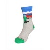 Firetruck Socks - Medium (Ages 5-7) from the Sock Panda - 4 of 4