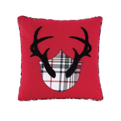 C&F Home 18" x 18" Antler Mount Pillow