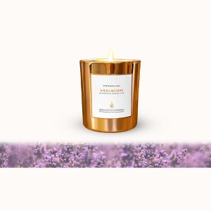 Benevolence LA Premium Scented Wood Wicked Candles In Gold Glass Jar - 1 of 4