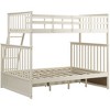 Okak 76IN Twin Over Full Bunk Bed with Storage Drawers, Kids Bunk Beds with Safety Guardrail and Ladder, Bed Frames for Living Room, Kids Room - 4 of 4