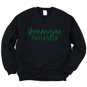 Simply Sage Market Women's Graphic Sweatshirt Shenanigan Influencer - 1 of 4