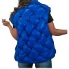 Women's Button Woven Puffer Vest - BUCKETLIST - 2 of 4