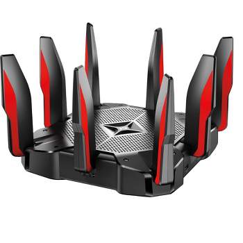 TP-Link Archer C5400X Tri Band Wi-Fi Gaming Router MU-MIMO Wireless Router Black Manufacturer Refurbished