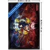 Trends International Mashle: Magic & Muscle (2023) - Vision of Chaos Horizontal Framed Wall Poster Prints - 3 of 4