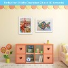 Attop 2-Pack Kids Art Frames, 8.5x11 Front Opening Kids Artwork Frames Changeable, White Artwork Display Storage Frame - 4 of 4