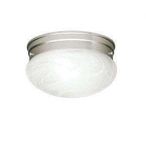 Kichler Lighting Ceiling Space 2 - Light Flush Mount in  Brushed Nickel - 1 of 1