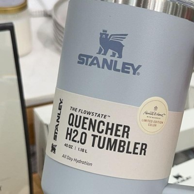 Stanley 40oz Stainless Steel H2.0 Flowstate Quencher Tumbler Navy Voyage -  Hearth & Hand™ with Magnolia