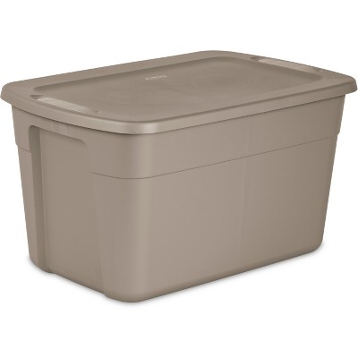 Rubbermaid 10gal Roughneck Storage Tote Gray : Target