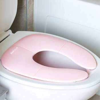 Jool Baby Folding Travel Potty Seat with Free Travel Bag - Pink