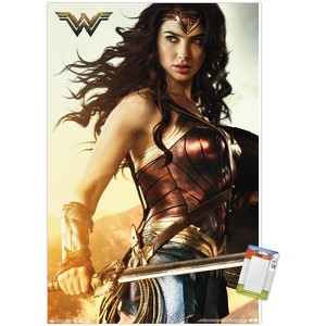 Trends International DC Comics Movie - Wonder Woman - Shield Unframed Wall Poster Prints - 1 of 4