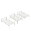 RISOKEYS Triple Bunk Bed for Kids w/ Dual Ladders & Guardrails | Heavy-Duty Steel,Space-Saving Convertible Metal Frame Noise-Reduced Design - 4 of 4