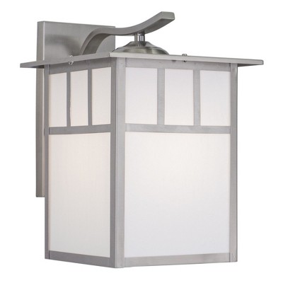 Vaxcel Mission 1 - Light Sconce in  Stainless Steel