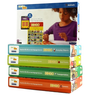 Stages Learning Materials Picture Recognition Bingo Games, Set of all 5