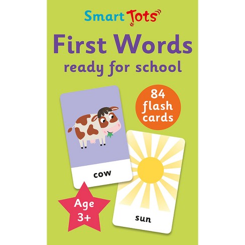 First Words - Ready for School - (Smart Tots Flash Cards) by  Robyn Gale (Mixed Media Product) - image 1 of 1