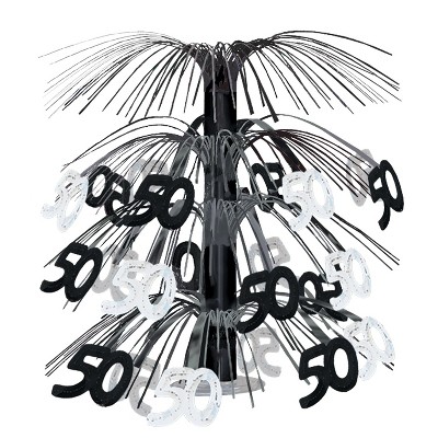 Beistle 50  Cascade Centerpiece, 18", (2/Pkg) Multicolored