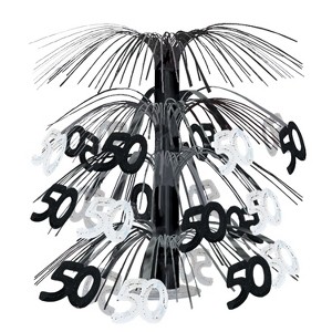 Beistle 50  Cascade Centerpiece, 18", (2/Pkg) Multicolored - 1 of 1