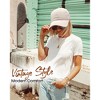 Nertpow Unisex Vintage Washed Unstructured Baseball Cap Washed Cotton Adjustable Dad Hat - 4 of 4