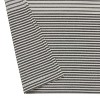 LunaLulinlk Black Yarn Dyed Stripe Shower Curtain, 72" x 72" - 4 of 4