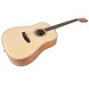 Monoprice SGI41 Spruce Top Steel String Acoustic Guitar - Natural With Complete Accessories and Gig Bag, Full‑size Dreadnought Body - Idyllwild Series - 4 of 4