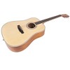 Monoprice SGI41 Spruce Top Steel String Acoustic Guitar - Natural With Complete Accessories and Gig Bag, Full‑size Dreadnought Body - Idyllwild Series - image 4 of 4