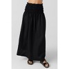 Sol Angeles Emmy Linen Smocked Maxi Skirt - 2 of 4