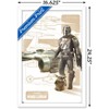 Trends International Star Wars: The Mandalorian Season 3 - N1 Starfighter Framed Wall Poster Prints - 3 of 4