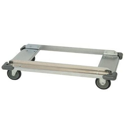 Quantum Storage Systems Dolly Frame, 60"W X 24"D, Chrome Plated Finish (Casters Not Included)