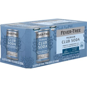 Fever-Tree Club Soda - 8pk/150ml Cans - 1 of 3