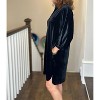 Women's Betsy Collar Velvet Dress - Caryn Lawn - 2 of 3