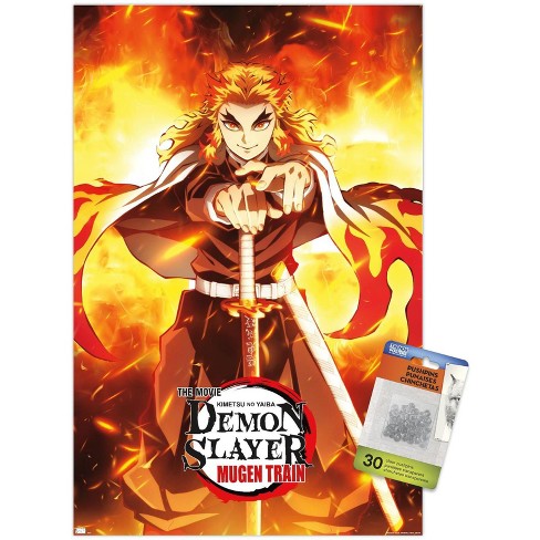 Trends International Demon Slayer: Mugen Train - Kyojuro Rengoku One ...