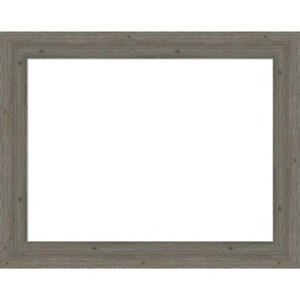 Amanti Art Fencepost Brown Narrow Framed Dry Erase Magnetic Board - 1 of 4