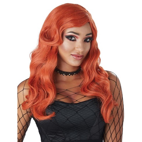 California Costumes Glamourous Siren Adult Wig auburn Target