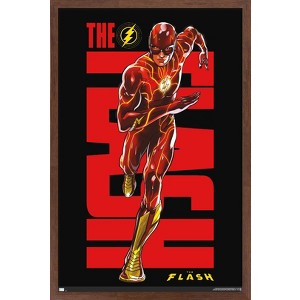 Trends International DC Comics Movie The Flash - Barry Allen Framed Wall Poster Prints - 1 of 4