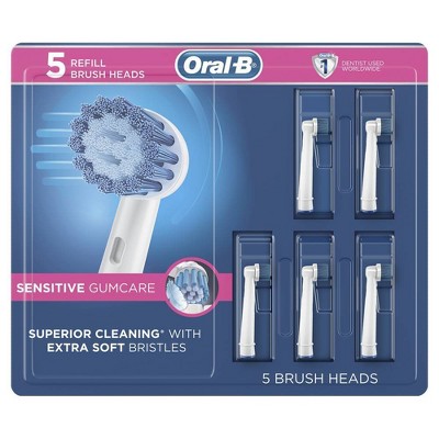 Oral-B Sensitive Replacement Electric Toothbrush Heads - 5ct