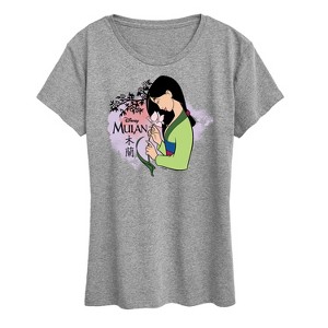 Women's - Disney - Flowers in Bloom Short Sleeve Graphic T-Shirt - 1 of 4