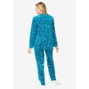Dreams & Co.  Velour Pajama With Free Fuzzy Socks - 3 of 4