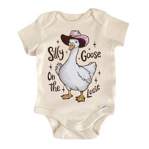 Silly Goose 1 Newborn Baby Onesie® Bodysuit GS1 - 1 of 4