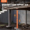 Yukimo Adjustable Floor Jack Post - 54"-150" Height Range, 11200LBS Capacity Q235 Steel, Integrated Base Plate for House Floor Leveling/Beam Support - 2 of 4