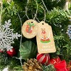 Wrapables Christmas Holiday Gift Tags/Kraft Hang Tags with Jute Strings for Gift-Wrapping, DIY, Arts & Crafts, (50pcs) Holiday Assortment - 3 of 4