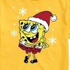Men's - SpongeBob SquarePants - Cute Santa Spongebob Christmas Short Sleeve Graphic T-Shirt - 2 of 4