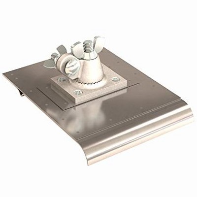 Bon Tool 82-226 Walk Edger/Groover - Stainless Steel 8-inch X 6-inch Bit 1/4-inch X 1/2-inch - 3/8-inch Radius
